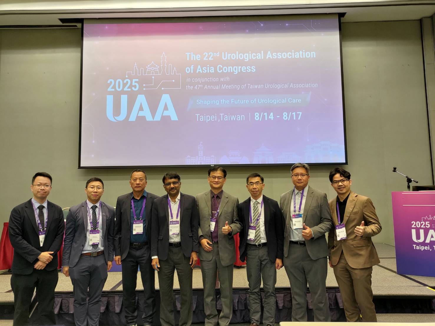 Invited Faculty in the 22nd Annual Congress of Urological Association of Asia at Taipei